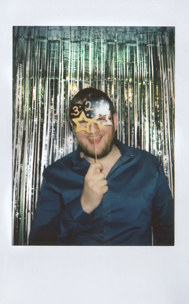 Guests at a Photo Booth DFW event