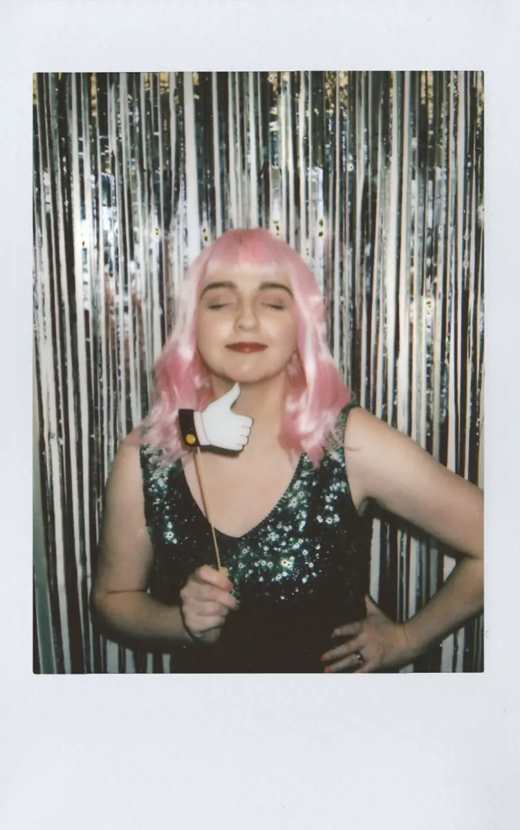 Guests at a Photo Booth DFW event
