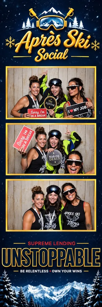Guests at a Photo Booth DFW event